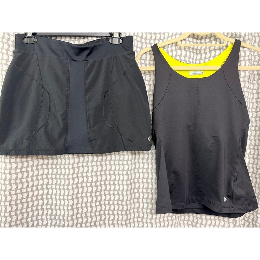 Columbia Omni-Wick Women's Athletic Skort and Tank Top Set - S
